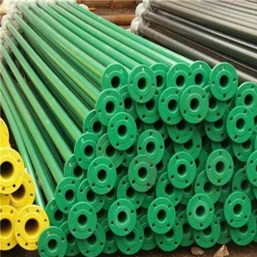 德州涂塑钢管施工案例